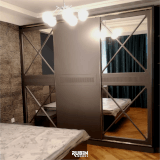 Dolab, skaf, qarderob, suseli skaf, qara suseli skaf, yataq mebeli, membran dolab